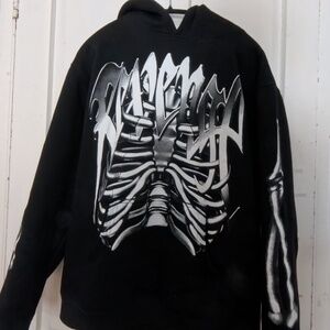 REVENGE Skeleton Hoodie HARD TO FIND